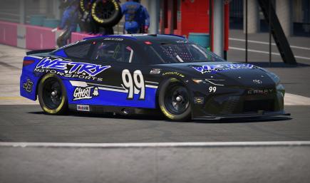  Joshua Hutchison / We Try Motorsports Next Gen Camry / Sim-Stamp