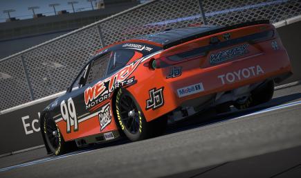 Cory McWilliams / We Try Motorsports Next Gen Camry / Sim-Stamp