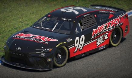 Forrest Smith / We Try Motorsports Next Gen Camry / Sim-Stamp
