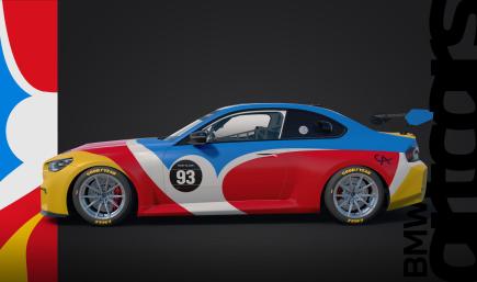 Calder BMW M2 Racing Art Car