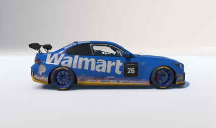 BMW M2 Racing G87 Team Walmart 2026 Team
