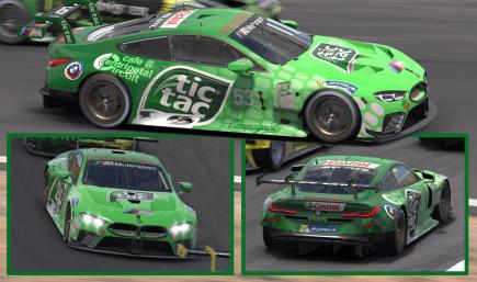 BMW M8 GT3 Tic Tac