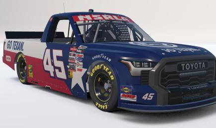 #45 Jordan Bridges - Go Texan Toyota TRD Pro
