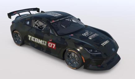 Toyota GR86 Team53 Base Paint