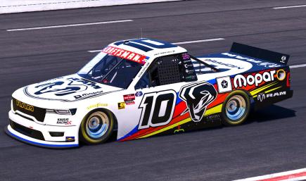 #10 Nick Sanchez Dodge Ram Mopar Throwback