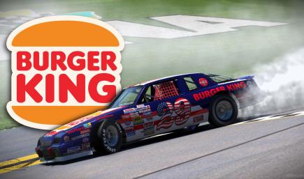 Patriotic Burger King Pontiac Grand Prix 