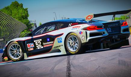 Hendrick Motorsports GM Goodwrench Corvette GTP Throwback