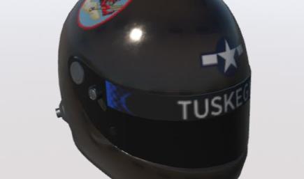 Red Tails Helmet