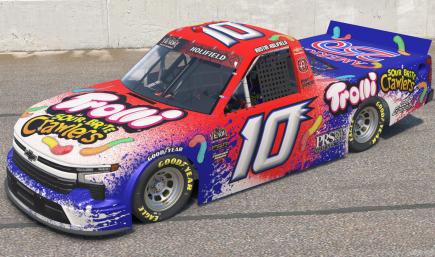 Trolli Sour Brite Crawlers, USA Theme, Silverado, Venom Season 11, Custom #10