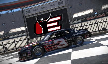 Dale Earnhardt Memorial 1987 Monte Carlo SIM STAMPED