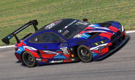 RDR GT3 M4 Custom Number