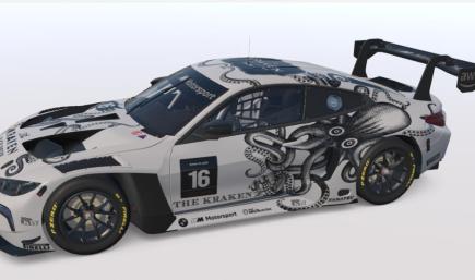 BMW M4 GT3 EVO The Kraken Black Spiced Rum