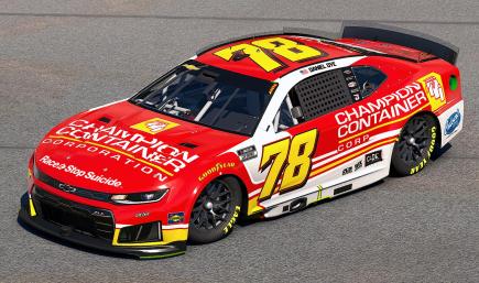 2026 Daniel Dye Champion Container - Custom 78 Numbers