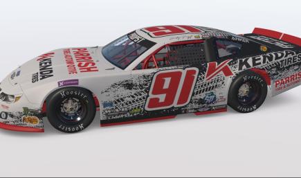 2026 #91 Jordyn Propst Parrish Tire & Automotive/Kenda Tire Toyota Camry Late Model Stock W/ Spec Map