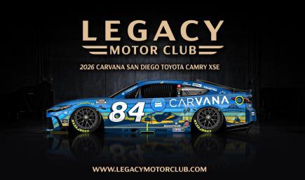 Jimmie Johnson 2026 Carvana San Diego Toyota Camry