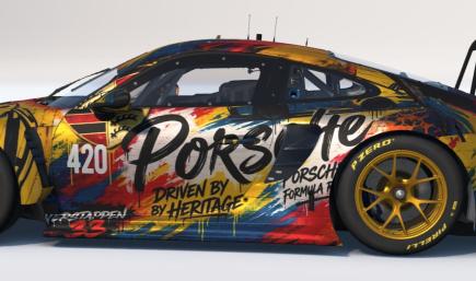 Graffiti Team Porsche 992r GT3