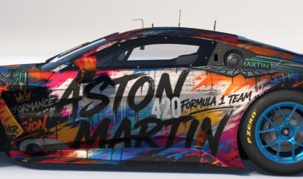 Graffiti Team Aston Martin Vantage EVO GT3 