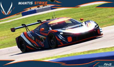 McLaren 720s GT3 EVO Mantis Strike (Crimson Predator)