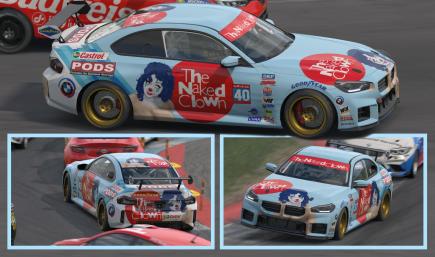 BMW M2 F87 Naked Clown