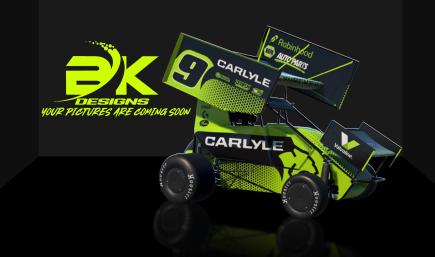 Chris Mackey Carlyle Dirt Micro Sprint Car Winged