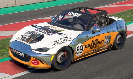 Tame Impala Deadbeat Global Mazda MX-5 Cup