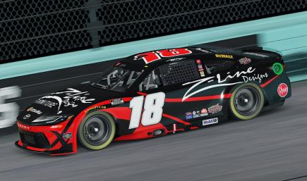 Kyle Busch 2026 Z Line Designs Furniture Cup Camry (Custom Numbers)