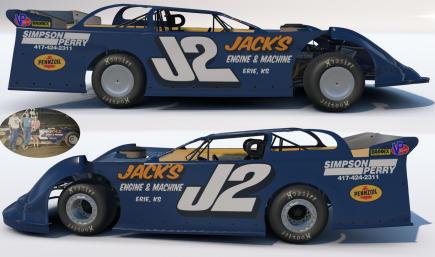 Dirt Late Model Jack Simmons