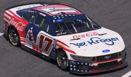 Chris Buescher RFK Racing Coca-Cola America 250