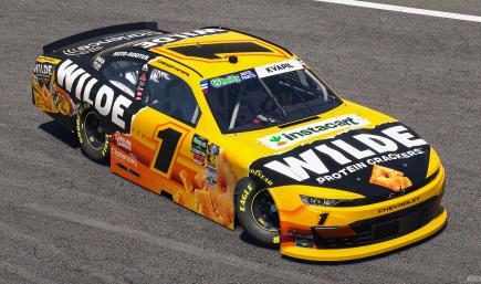 2026 Carson Kvapil WILDE Protein Crackers Chevrolet (No #s)