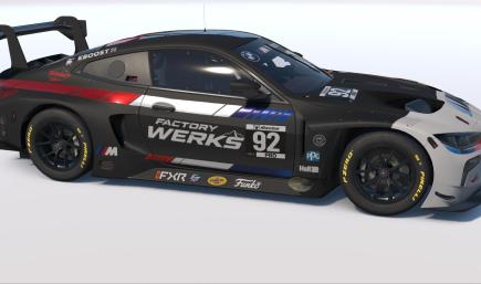 2026 Factory Werks BMW M GT3 W/ Spec Map