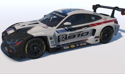 2026 Factory 910 BMW M GT3 W/ Spec Map