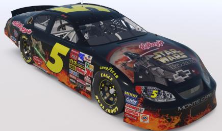 Kyle Busch Star Wars Episode 3 Custom Number 5
