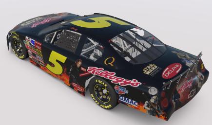 Kyle Busch Star Wars Episode 3 Sim Stamped