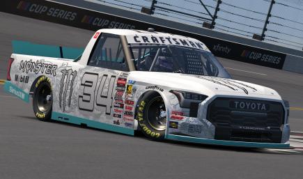Toyota Tundra White Monster