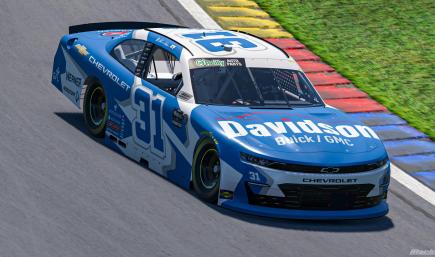 Official #31 Blaine Perkins Davidson of Rome Custom Numbers