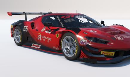 Harmony Racing Car #55 from the GTWC Asia 2025 finale
