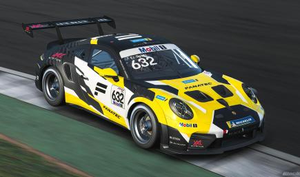 Fanatec x Black Falcon livery competition entry
