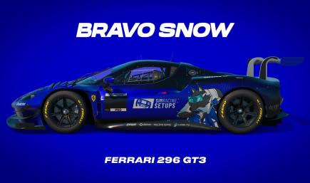 Bravo Snow | Ferrari 296 GT3