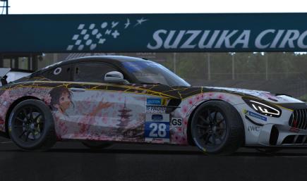 Hibiki Harmony Prismacolor - Suzuka Mercedes AMG GT4