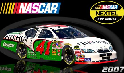 #41 Reed Sorenson 2007 Fujifilm Dodge Charger
