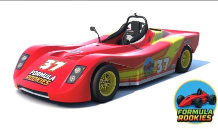 Formula Rookies Spec Racer Red Fire