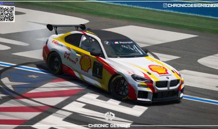 Shell Oil BMW M2 G87 - White