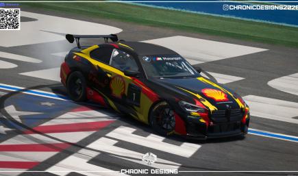 Shell Oil BMW M2 G87 - Black