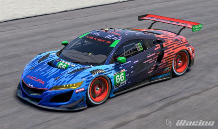 HPD CR-V Hybrid Racer IMSA GTD