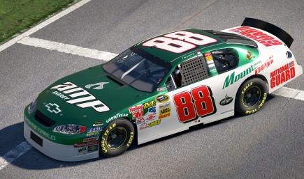 Dale Earnhardt Jr. - 2008 - AMP/National Guard Monte Carlo - SimStamped