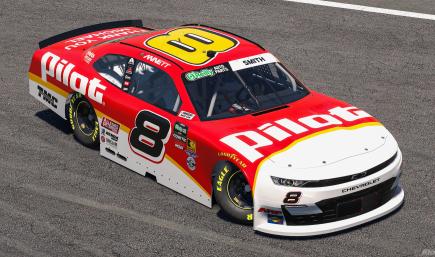 2026 Sammy Smith Pilot Michael Annett Tribute Chevrolet (No #s)