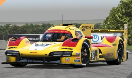 Porsche Penske special livery for 6h of Road America