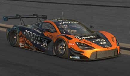 Mclaren mcl36 Abu Dhabi special