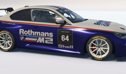 Rothmans inspired - BMW M2 Racing