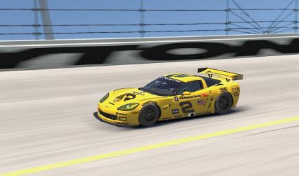 corvette number 2 2001 daytona 24hr custom number 